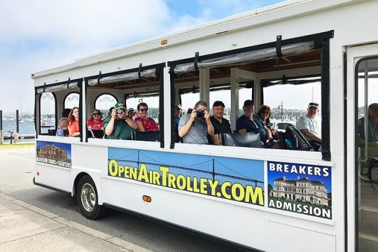 Newport Open Air Trolley Tour With Breakers Admission (Ages 5+)